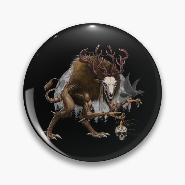 Item preview, Wendigo Cryptid Spirit designed and sold by underheaven.