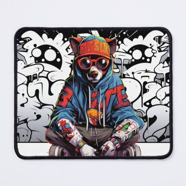 Item preview, Doggo Done Good: A Canine Celebration in Street Art designed and sold by BattleEtiquette.