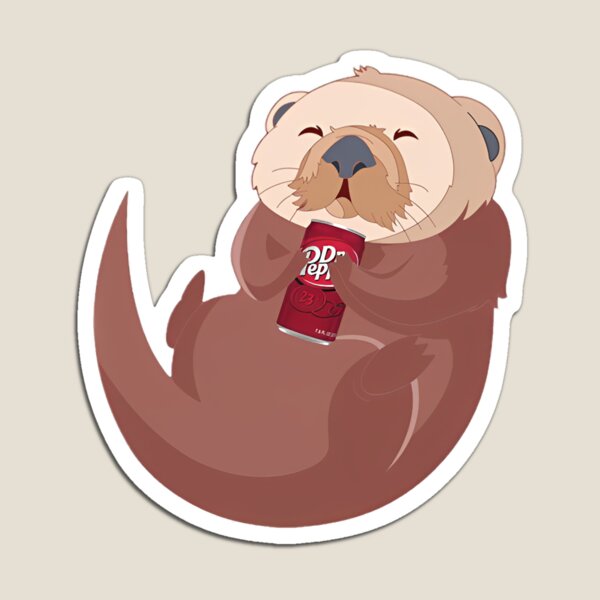 Item preview, Otter + Dr. Pepper designed and sold by brodericklytle.