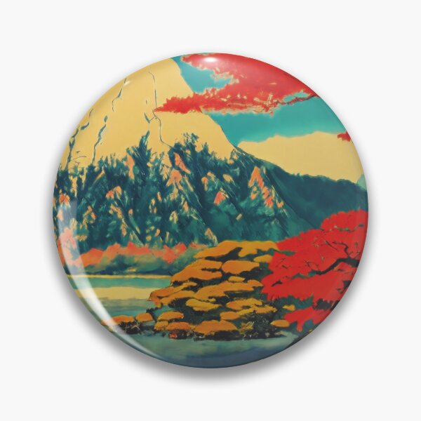 Item preview, The Red Heart of Yunn - Nature Landscape designed and sold by Kijiermono.