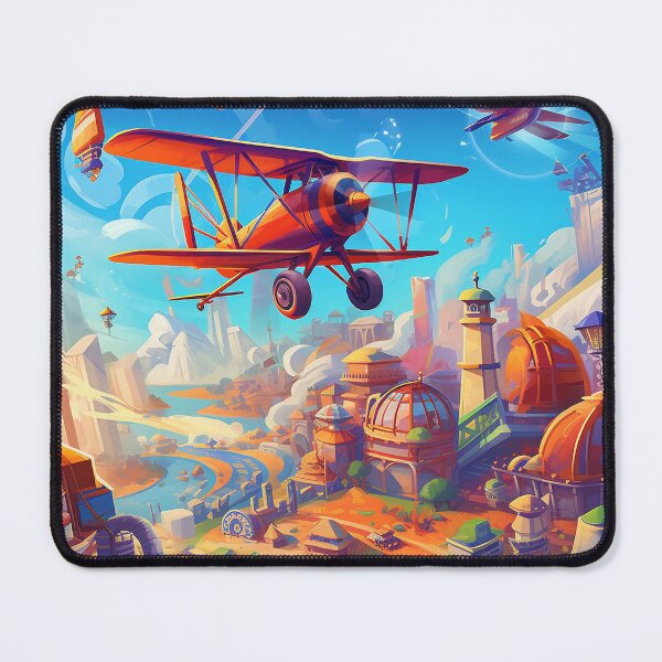 Item preview, Aviation Enthusiasts Poster Airplanes Flight Colorful  designed and sold by parakeet.