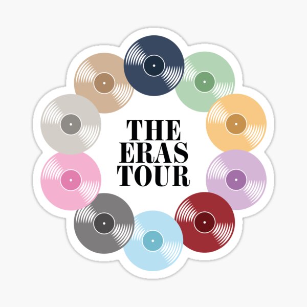 The Eras Tour Taylor Swift Sticker by Alejandroup03