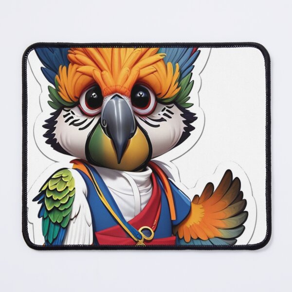 Item preview, Cute Colorful Parrot Vector Art 1 designed and sold by asyanavirgifa.