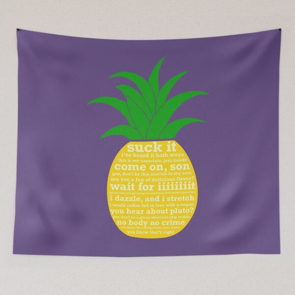 Item preview, Psych Quotes Pineapple Greeting Card 	 designed and sold by etlxnqtpks70.