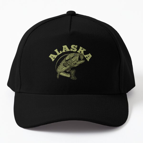 Alaska Salmon Fishing Cap for Sale by Kiwidom