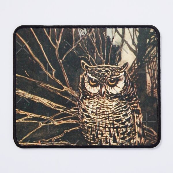 Item preview, Arthur Rackham- Screech Owl Graphic  designed and sold by CaliKeeling.