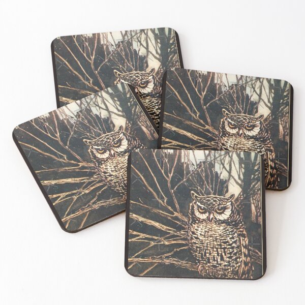 Item preview, Arthur Rackham- Screech Owl Graphic  designed and sold by CaliKeeling.