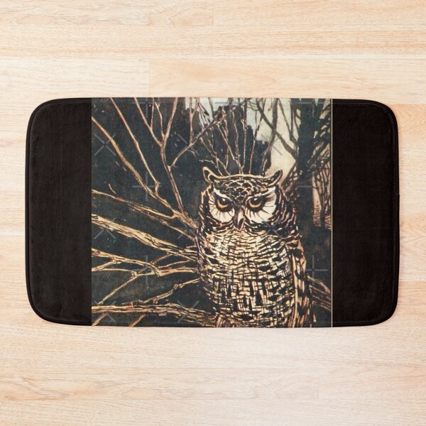 Item preview, Arthur Rackham- Screech Owl Graphic  designed and sold by CaliKeeling.