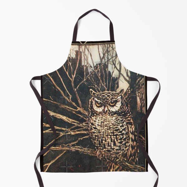 Item preview, Arthur Rackham- Screech Owl Graphic  designed and sold by CaliKeeling.