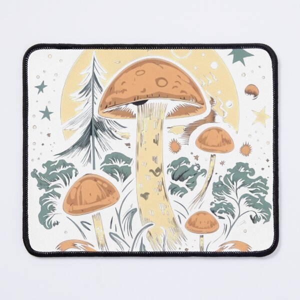 Item preview, Mushroom hunting under the changing moon designed and sold by cafegrafis.