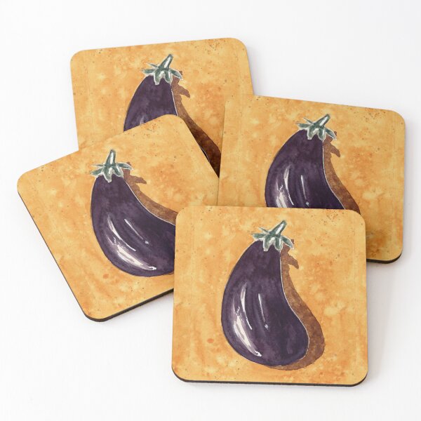 Item preview, Eggplant - Watercolor Painting designed and sold by Pattokarts.
