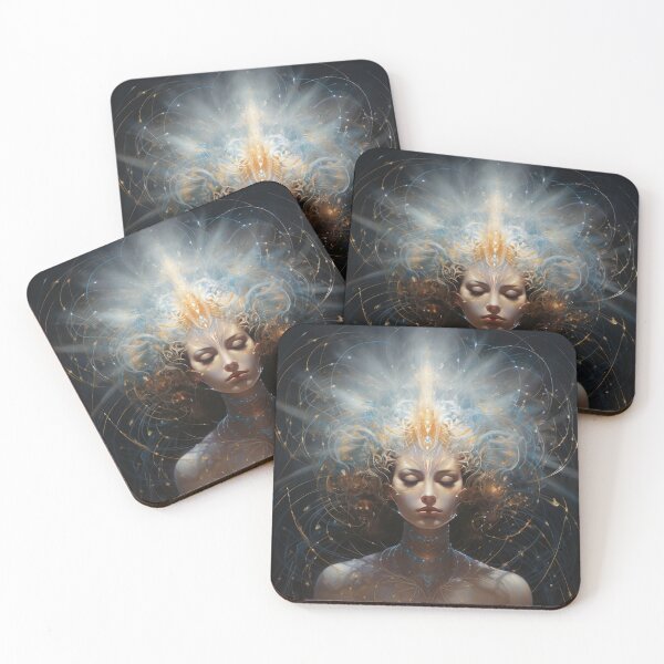 Item preview, Woman with amazing field of cosmic energy designed and sold by EarthandEase.