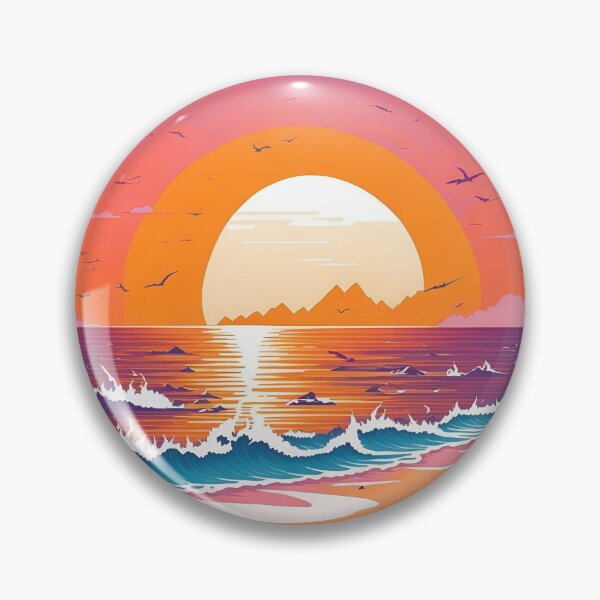 Item preview, Sunset Serenade: A Majestic Beachscape designed and sold by LeonAndrewRazon.