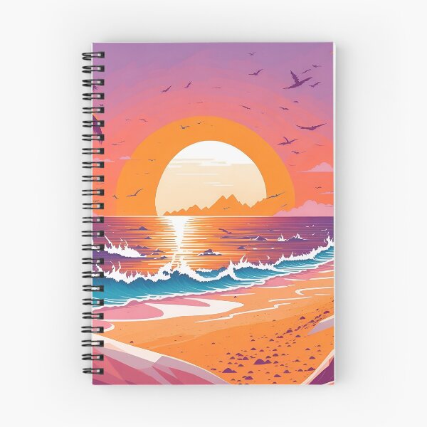 Artikelvorschau, Sunset Serenade: A Majestic Beachscape entworfen und verkauft von LeonAndrewRazon.