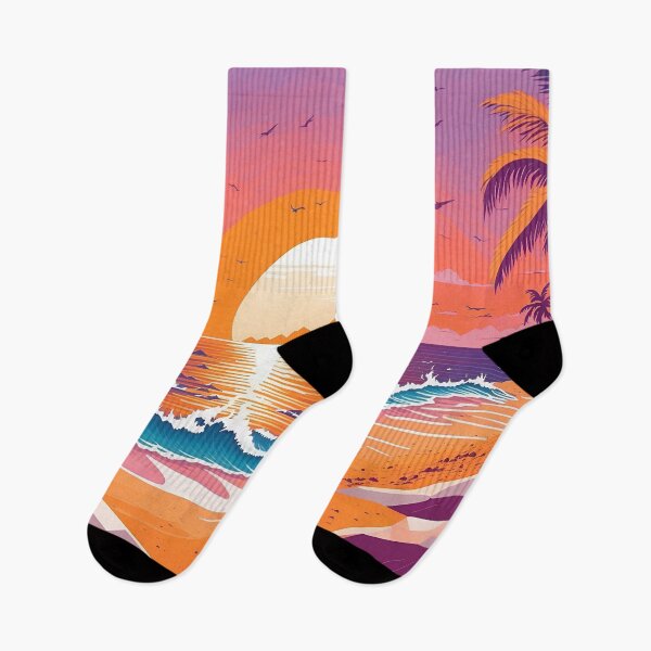 Item preview, Sunset Serenade: A Majestic Beachscape designed and sold by LeonAndrewRazon.