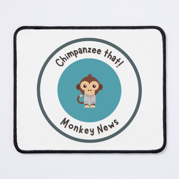 Item preview, Chimpanzee that! Monkey News designed and sold by CryptoMemesRB.