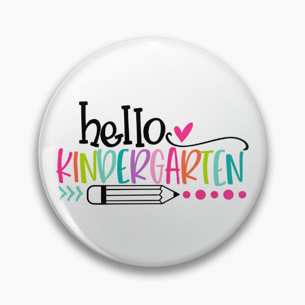 Item preview, Hello Kindergarten - Cute and Colorful Gift for Kids designed and sold by OneLineStyle.
