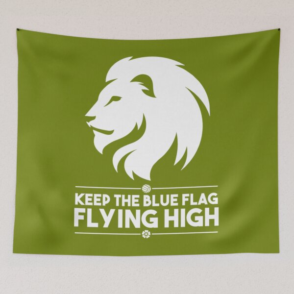 Item preview, Keep The Blue Flag Flying High   designed and sold by FannieGree.