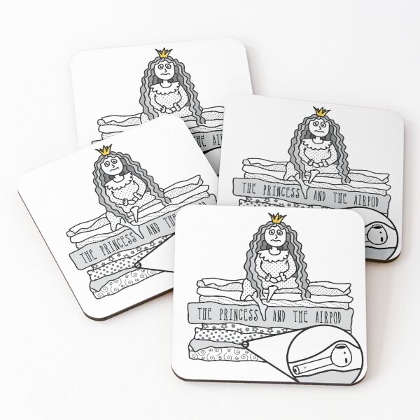 Item preview, The Princess and the Airpod designed and sold by AMHKorni.