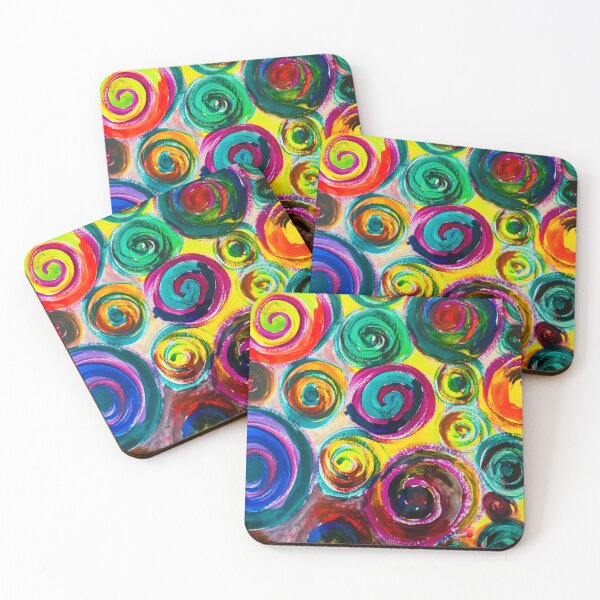 Item preview, Colorful circles designed and sold by Schleiwolf.