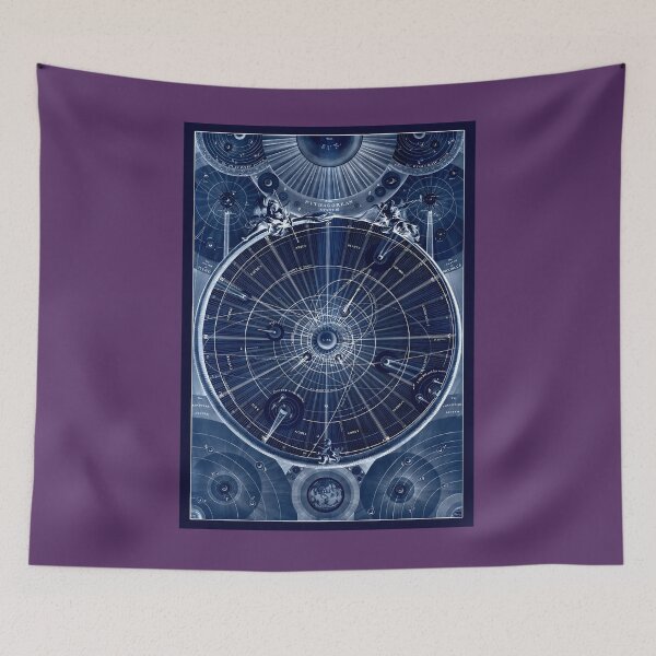 Item preview, Celestial Map of the Universe Antique map of the Solar System 	 	 designed and sold by oefgsoqwpr61.