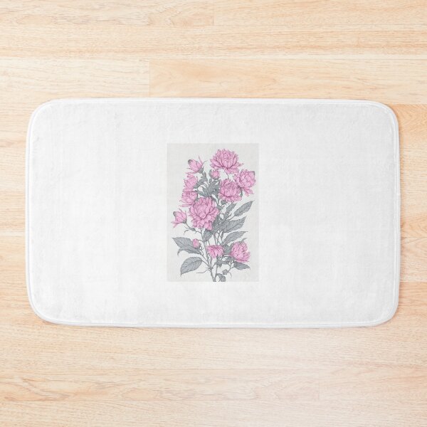 Item preview, Digital pencil colour art of flowers designed and sold by Creativeanus.