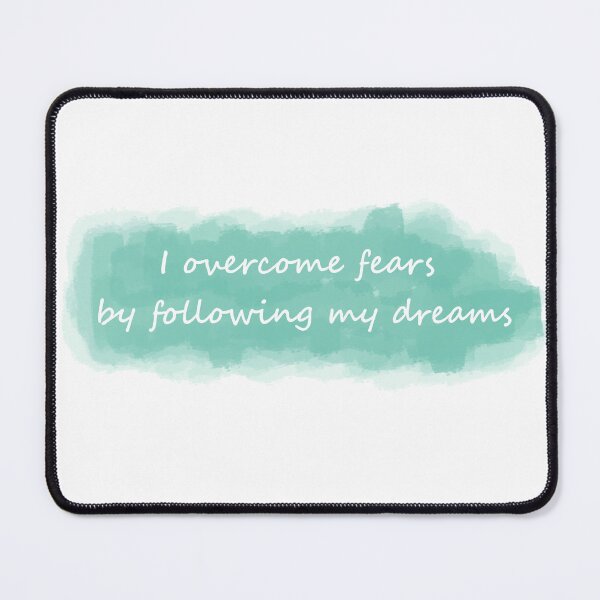 Item preview, Positive Affirmation - Follow Dreams, Overcome Fears designed and sold by MorriganCraft.