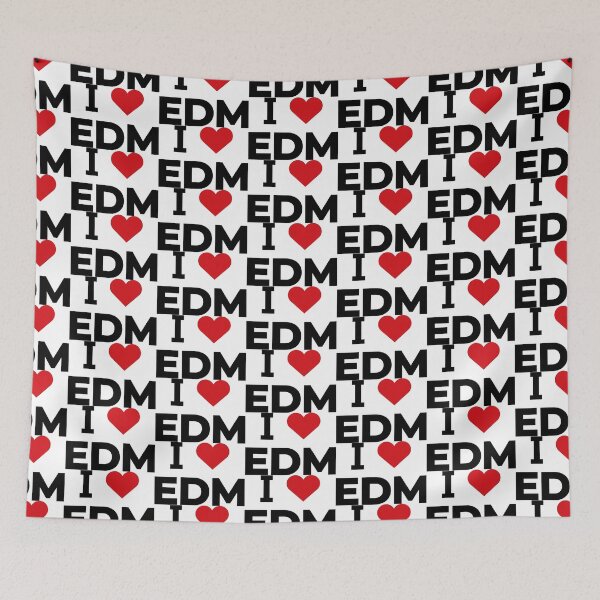 Item preview, I love EDM designed and sold by Moyanana.
