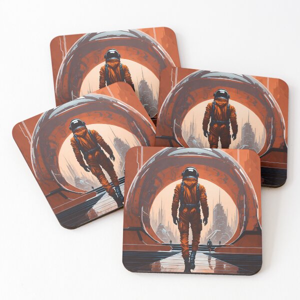 Item preview, Astronaut walking to the dome designed and sold by Matthew Nikolaj.