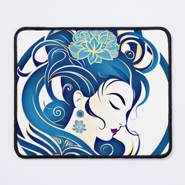 Item preview, Blue Guanyin designed and sold by couture-rapture.