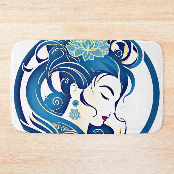 Item preview, Blue Guanyin designed and sold by couture-rapture.