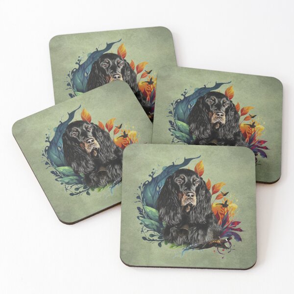 Item preview, Setter Gordon  Art designed and sold by TammyHunterArt.