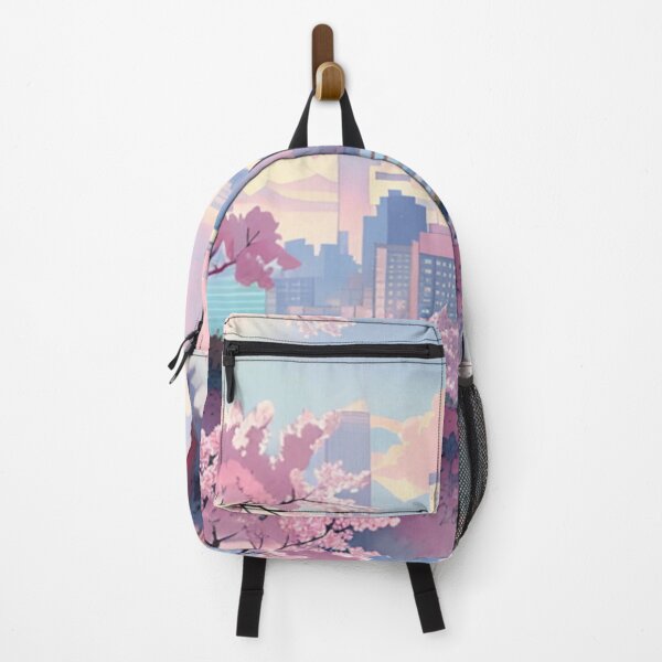 Item preview, Cherry Blossom Cityscape designed and sold by BluestPeony.