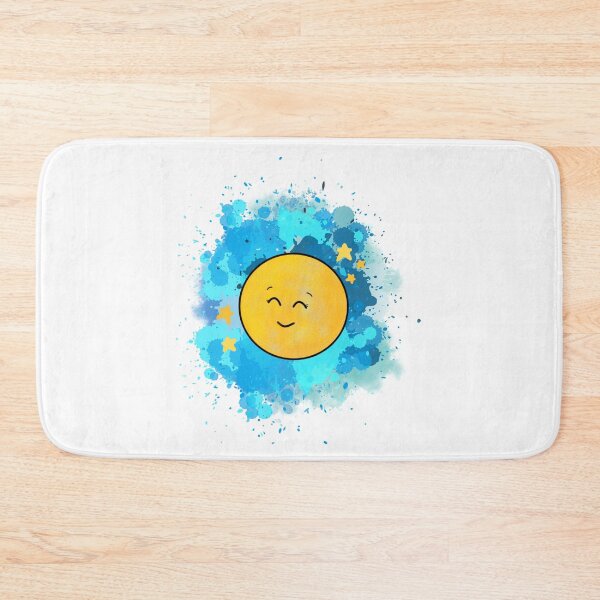 Item preview, Verhaaltjesfee Maantje maan blauw designed and sold by Verhaaltjesfee.