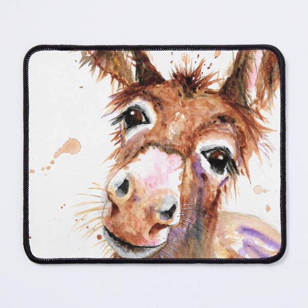 Item preview, Cute Donkey face designed and sold by Marjansart.