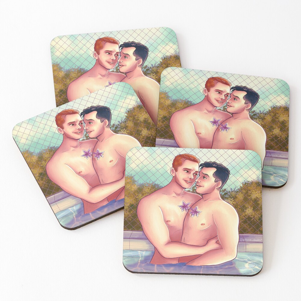 Item preview, Coasters (Set of 4) designed and sold by gallavichdoodle.