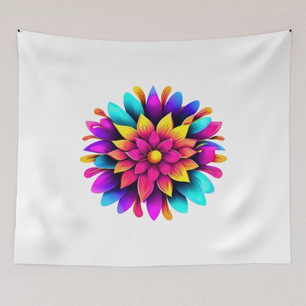 Item preview, Bright pretty flower designed and sold by Ignited-Designs.