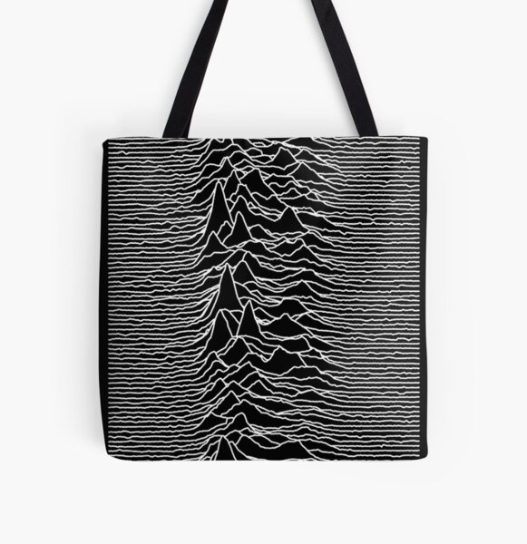 TOTE BAG UNKNOWN PLEASURESJOY DIVISION - トートバッグ