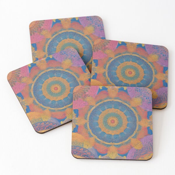 Item preview, Painted Mandala Circle Art 32 by MMA designed and sold by spacemandala.