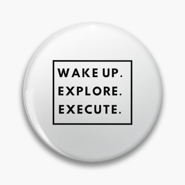 Item preview, Dawn of Action: Wake Up, Explore, Execute - Empowering Design for Motivated Minds! designed and sold by comicbrunch.