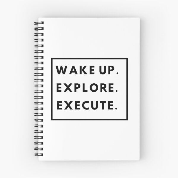 Item preview, Dawn of Action: Wake Up, Explore, Execute - Empowering Design for Motivated Minds! designed and sold by comicbrunch.