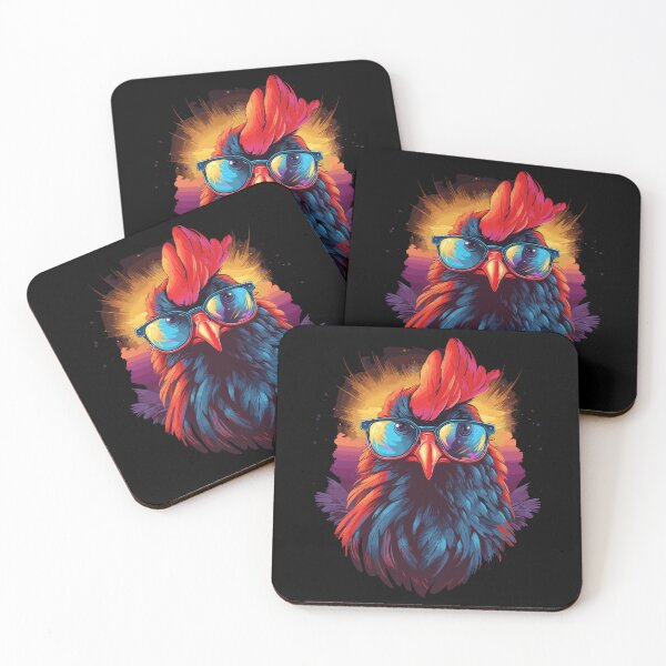 Item preview, Pop Art Sunglasses Chicken Gifts Funny Chicken designed and sold by KsuAnn.