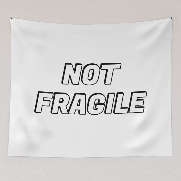 Item preview, Not fragile like a flower fragile like a bomb designed and sold by Inspirationmotivation.