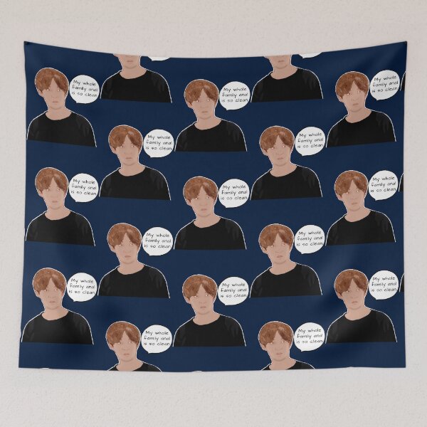 Item preview, My family anal is so clean - Jihoon - 90DF designed and sold by VintageGrafiz.