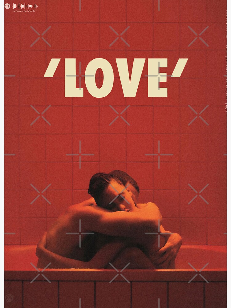 love a film by gaspar noe Art Board Print for Sale by unposteralsole Redbubble