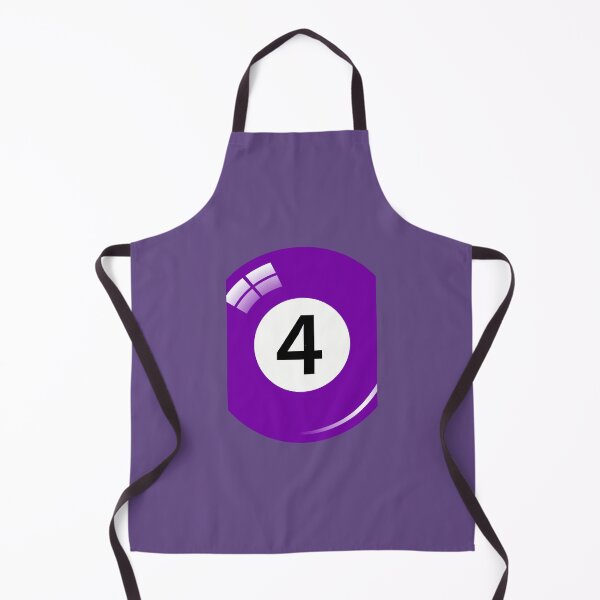 Item preview, Purple poolbilliard ball number 4 designed and sold by etlxnqtpks70.