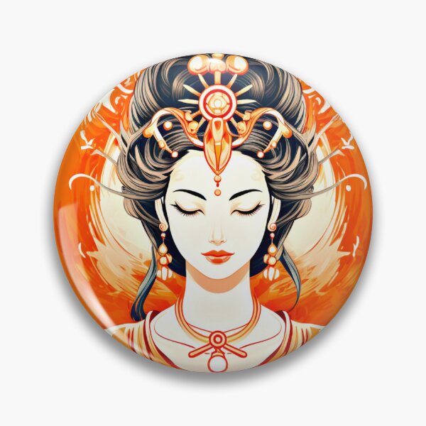 Item preview, Red Spanish Guanyin (Large) designed and sold by couture-rapture.