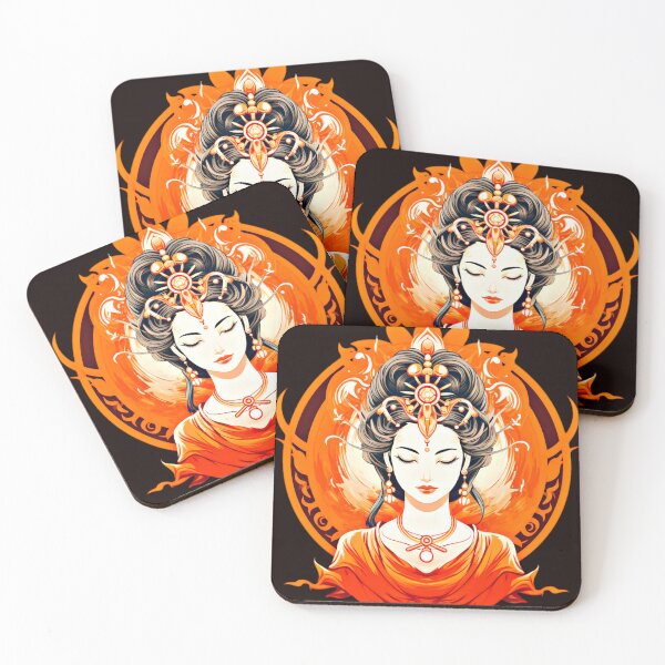 Item preview, Red Spanish Guanyin (Large) designed and sold by couture-rapture.