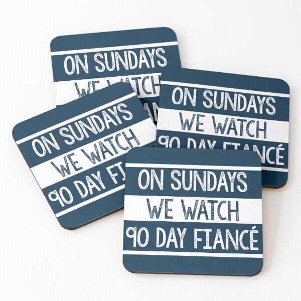 Item preview, On Sundays We Watch 90 Day Fiance - 90 day fiancé fans designed and sold by VintageGrafiz.