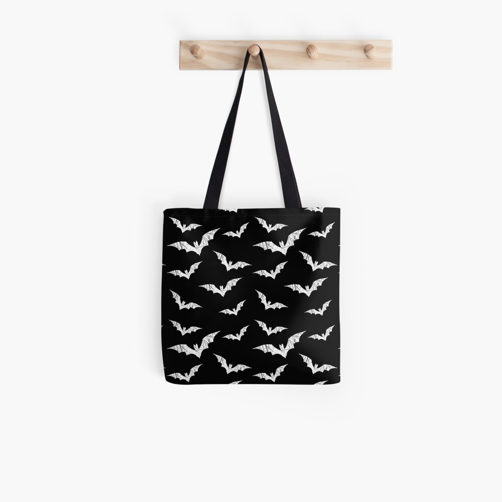 "Bats Pattern" Tote Bag by LunaMay Redbubble
